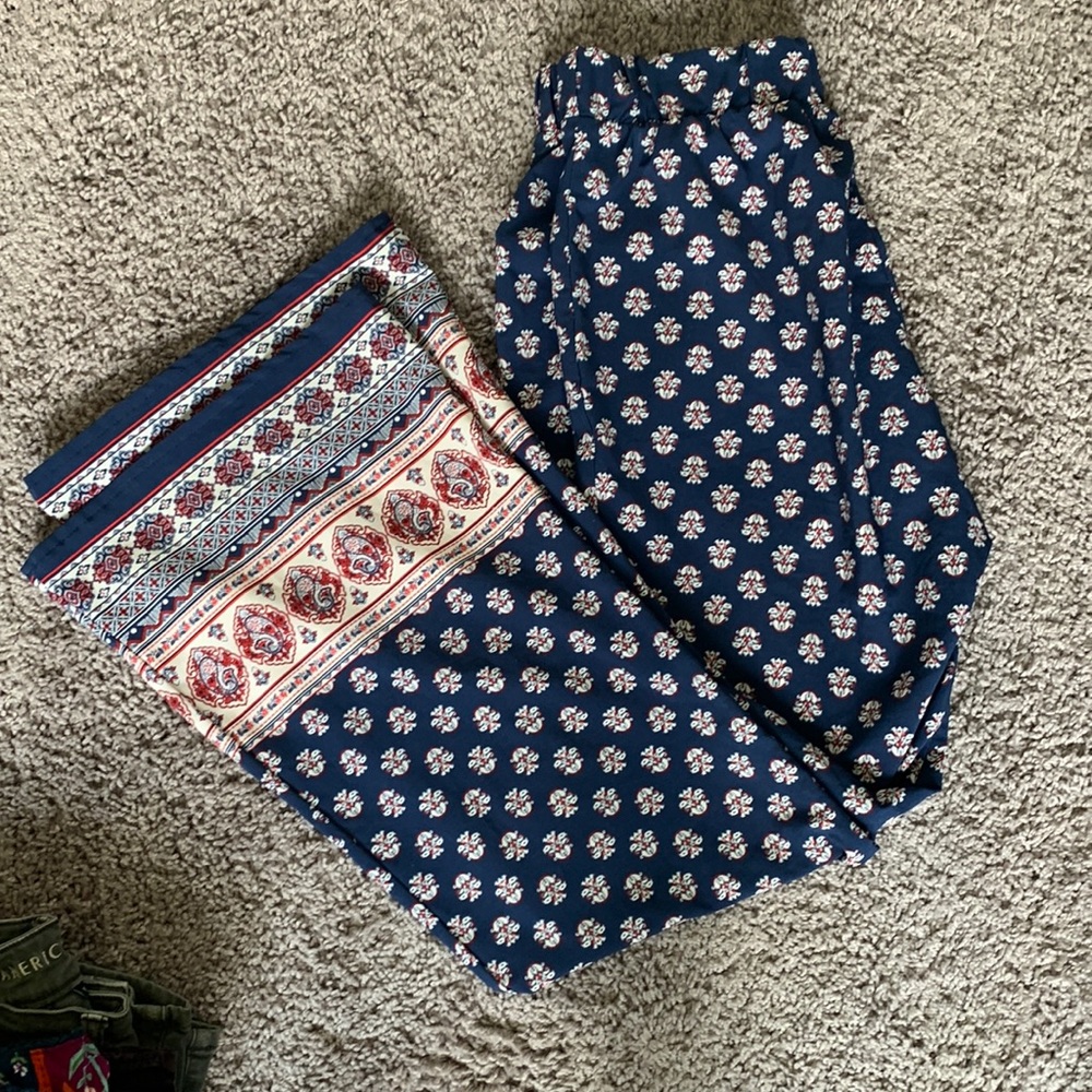 Flared pattern Pant